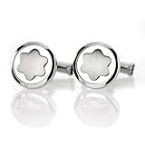 Montblanc Cufflinks Steel Snowcap Emblem 116660 - 3