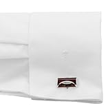 InCollections Herren-Manschettenknopf 925/000 Sterlingsilber mit Bernstein 0110257021340 - 