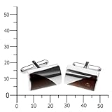 InCollections Herren-Manschettenknopf 925/000 Sterlingsilber mit Bernstein 0110257007340 - 