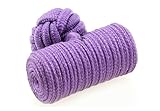 Teroon Unisex-Manschettenknöpfe Seidenrolle lila 610443 - 