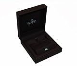 Hoxtons London Herren Sterling Silber u. Diamant Rechteckige Manschettenknöpfe - 