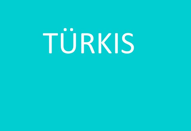 Türkise Manschettenknöpfe